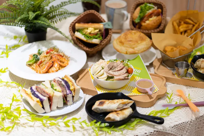【Dejia得嘉野餐廚房】隱藏版百元澎派系早午餐，萬華區早午餐推薦，堅持手作餡料、豆漿，西門捷運站美食餐廳│菜單