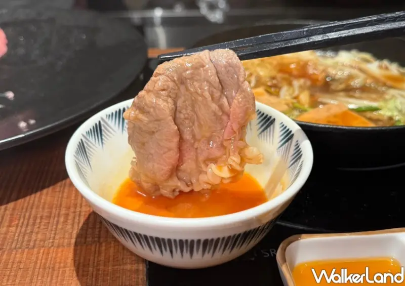 ▲平日商業午餐1080元起的和牛涮涮鍋。 (攝影：鄭雅之)