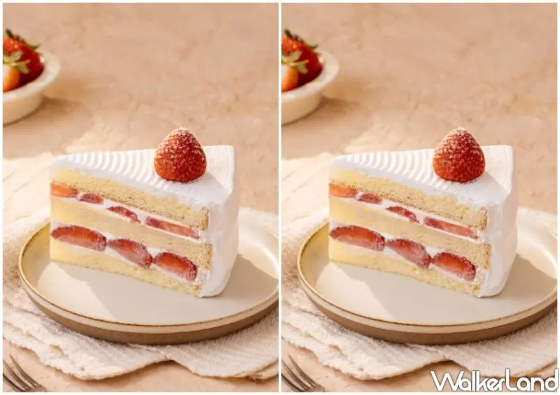 ▲耶誕節一定要吃「經典草莓戚風蛋糕」,酸甜滋味每年只賣這一次。