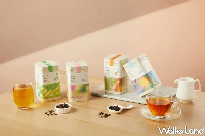 ▲堅持使用100%台灣單品茶葉調配,不使用進口茶,選用自北、中、西、東各地產區的綠茶、青茶與紅茶,呈現台灣茶的多層風貌