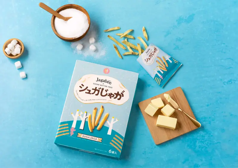 東京車站必買伴手禮!砂糖奶油樹 x Jagabee 砂糖薯條新上市,開賣日、聯名週邊一次看。