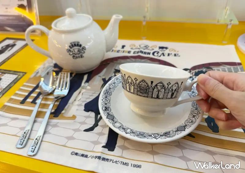 ▲台北忠孝復興「柯南執事主題咖啡廳」快閃限定高質感下午茶組。(攝影：鄭亦庭)