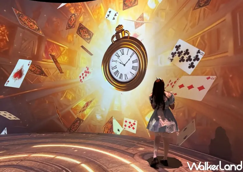 ▲台北愛麗絲拯救仙境展,神還原愛麗絲打卡區打造最夢幻台北室內景點。(攝影:鄭亦庭)