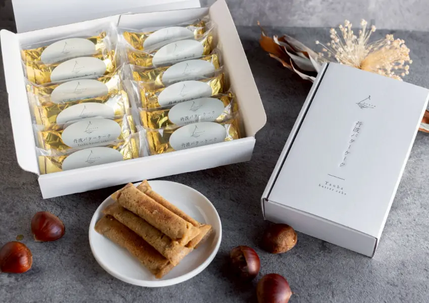 ▲京都必買伴手禮！和栗專門 紗織 栗子控不能錯過，丹波栗子奶油蛋糕 限定登場。