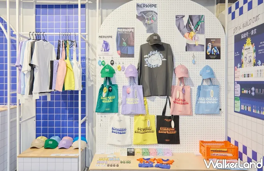 ▲展場陳列了多款由全球藝術家共創的 Nervape 3X 系列作品,展現「共創」精神