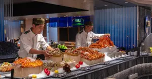 普發1萬元怎麼花！吃漢來海港「島語」APP會員消費滿2000元抽萬元美食金。