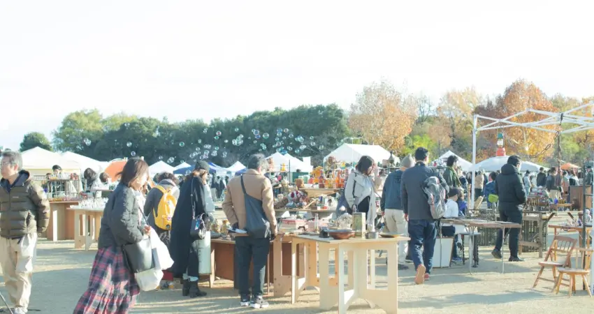 ▲關西跳蚤市集 in 萬博紀念公園將於12月5日至7日一連三天在大阪萬博紀念公園舉辦。