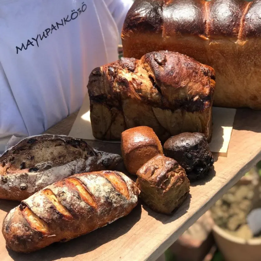 ▲第一次以小麥製品為主題的美食活動，集結麵包、烘焙點心等各式可口小麥美食。