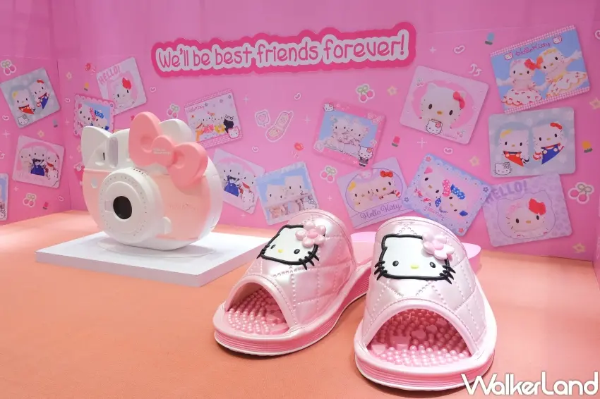 ▲Hello Kitty百變造型 大型裝置與拍貼機必拍（攝影：張人尹）