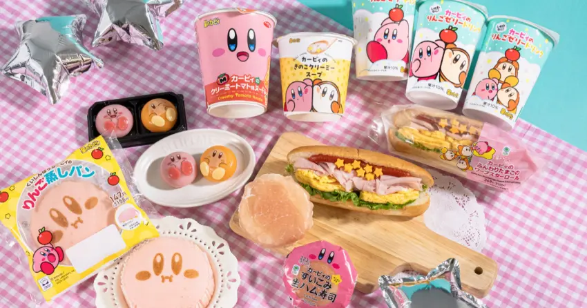 日本全家 x 星之卡比！7款聯名美食、一番賞全新亮相，開賣日一次看。
