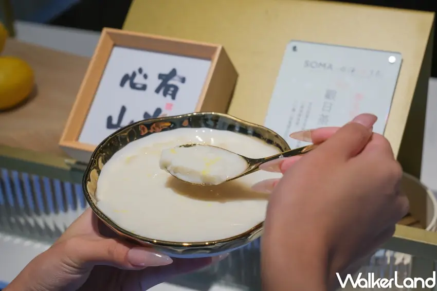 ▲SOMA中山店快閃登場，邀請粉絲喝一口剛剛好的甜。（攝影：張人尹）