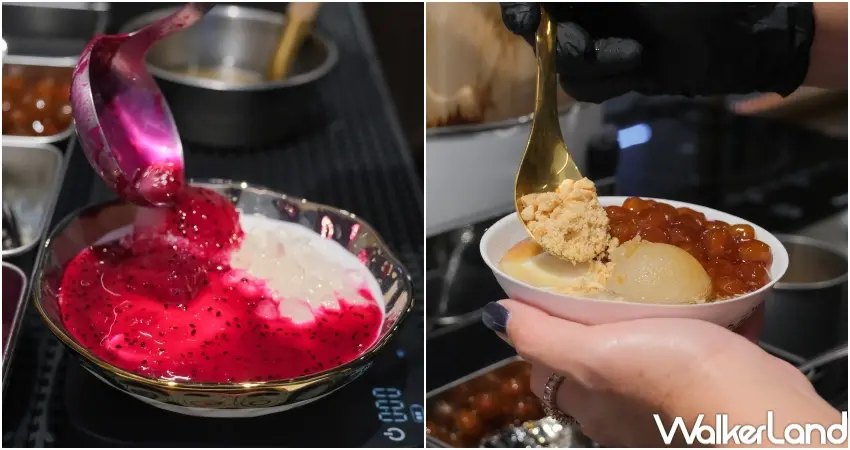 ▲山海豆花進駐SOMA中山店，經典豆花口味吃得到。（攝影：張人尹）