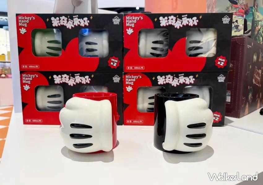 ▲松菸誠品迪士尼聯名快閃店！鐵粉必收米奇爪爪杯套組。(攝影：鄭亦庭)