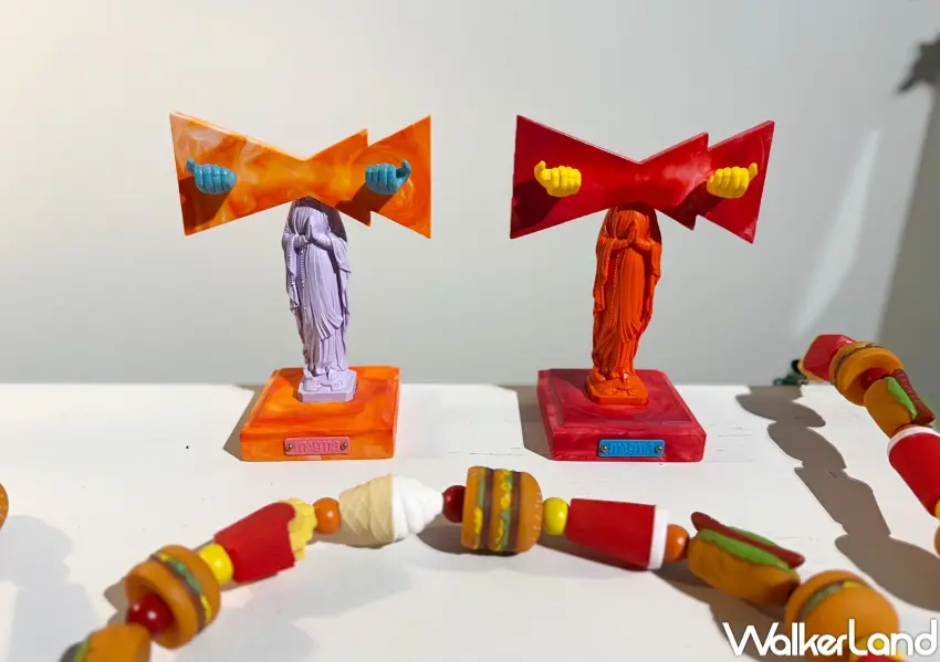 ▲台北東區展覽免費入場,必拍裝置作品推薦。(攝影:鄭亦庭)