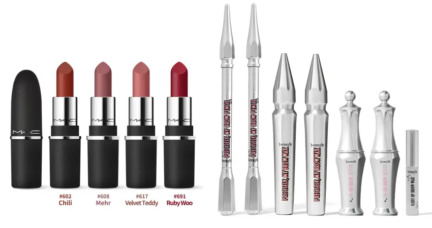 ▲MAC|大勢玩色唇彩組;Q小路 BENEFIT