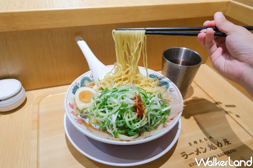 ▲日本京都人氣拉麵魁力屋，台灣首店後將進駐台北中山站。（攝影：張人尹）
