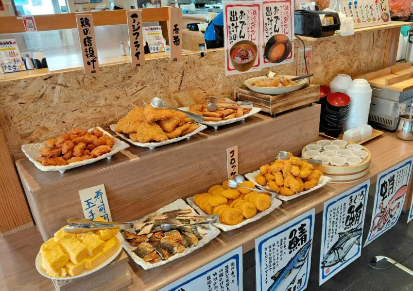 ▲生魚片吃到飽2980円!名古屋美食 漁港食堂 惠比壽市場 新開幕,爽吃藍鰭鮪魚、炸物與自製海鮮丼。
