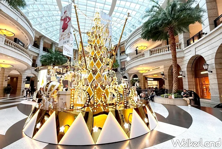 ▲迪奧奇幻星願限定快閃店開幕!全球首座5米聖誕樹與限定甜點登場