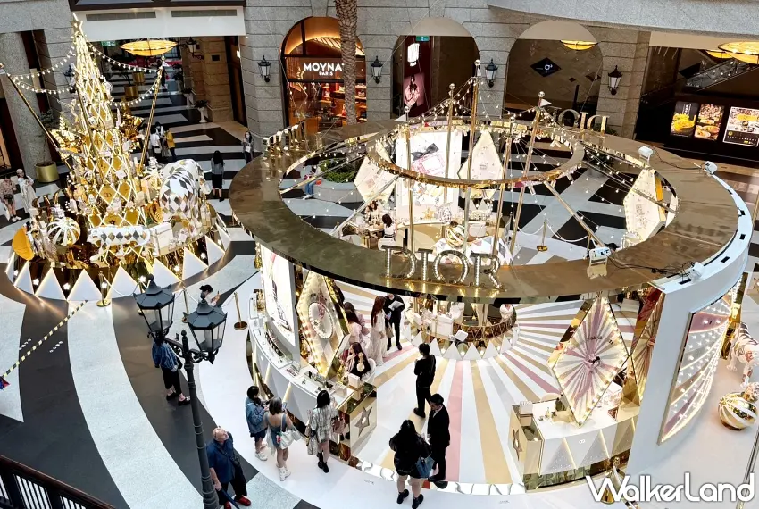 ▲迪奧聖誕限定彩妝開搶,BELLAVITA奇幻馬戲團咖啡廳必訪