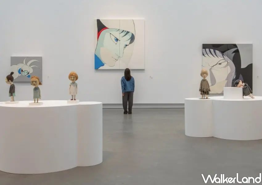 ▲高美館展覽《快樂島-日常的史詩》奈良美智、鹽田千春等25位藝術家作品登場。