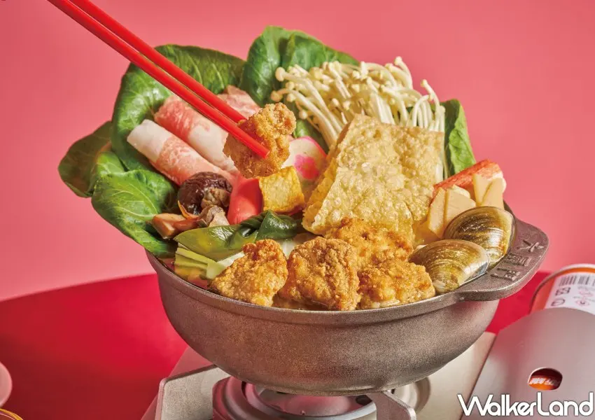 ▲繼光香香雞放進湯裡稍微吸飽湯頭後整個味道更升級。