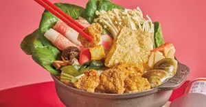 繼光香香雞變火鍋！平價小火鍋霸主「六扇門」聯名，再送整包炸雞。