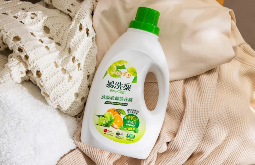 ▲易洗樂抗菌防蟎洗衣精