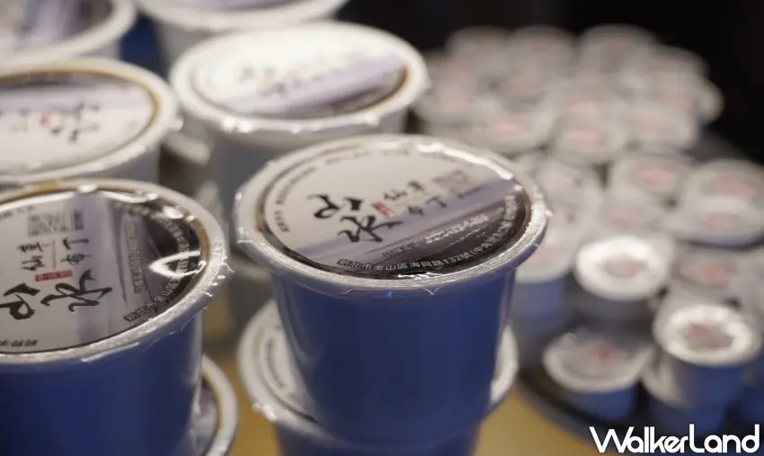 ▲在「新北北海溫泉洲際酒店」早餐即可品嘗山水仙草布丁。(攝影:楊婷雅)