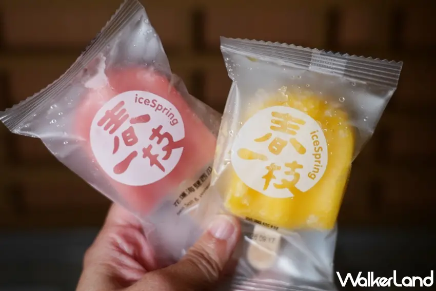 ▲泡湯後可享用在地知名「春一枝」水果冰棒。(攝影:楊婷雅)