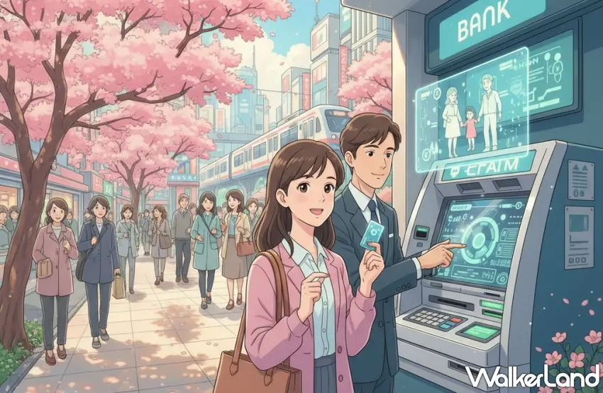 ▲普發1萬現金ATM領取服務啟動,民眾可認明機台上的「普發1萬」識別貼紙。