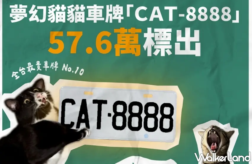 ▲網友熱議「我一路發」「恁爸有錢」等趣味諧音車牌，讓標售結果充滿話題。