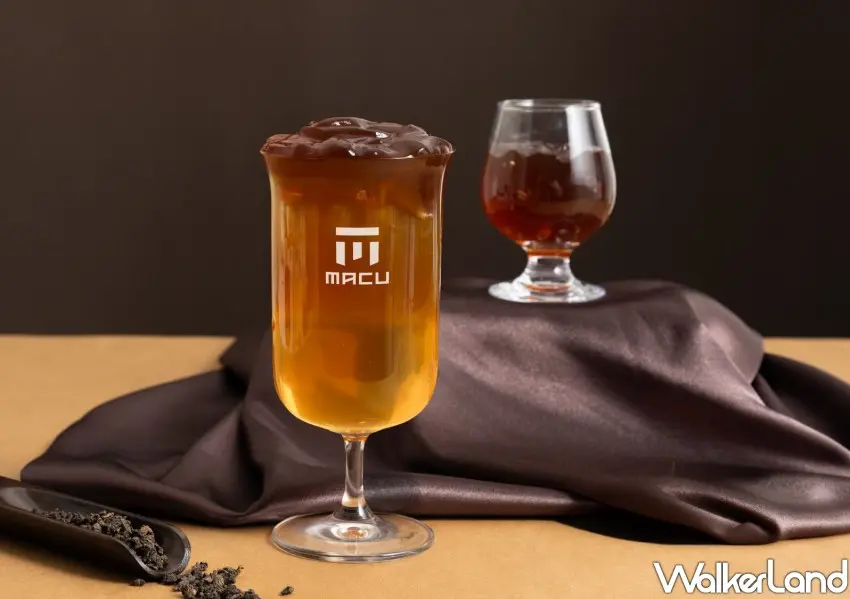 ▲麻古茶坊「粉粿金萱」中南部40元開喝。