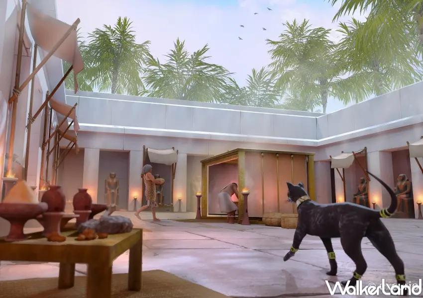 ▲奇美博物館VR體驗《消失的法老》,帶你親臨國王古夫的葬禮現場,見證古老的防腐儀式。