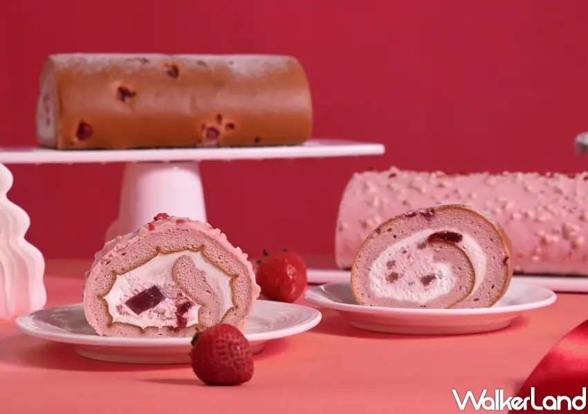 ▲亞尼克推草莓脆皮生乳捲,每日限量200條浪漫登場。