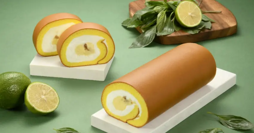 九層塔生乳捲！亞尼克8大新品必吃，草莓脆皮巧克力生乳捲聖誕限定開吃。