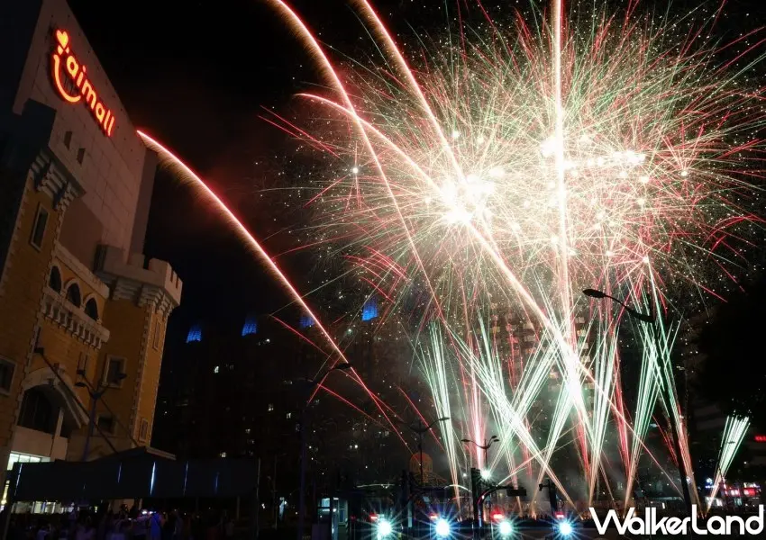 ▲台茂聖誕煙火秀將在12/25聖誕節當天照亮桃園。