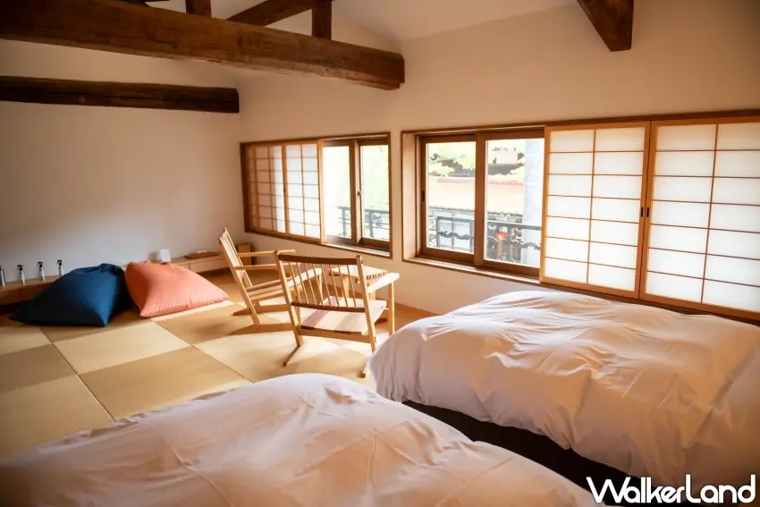 ▲百年古民家變身奢華旅宿。（新庄宿 須貝邸提供）
