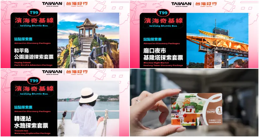 ▲依據遊程類型與消費情境分為「站點探索」、「主題生活」與「通行證」三大主題