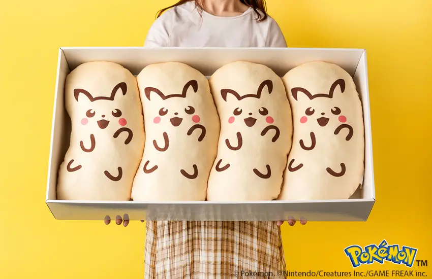 ▲等比例放大的「皮卡丘東京香蕉芭娜娜」,完全重現了東京香蕉伴手禮的包裝概念。