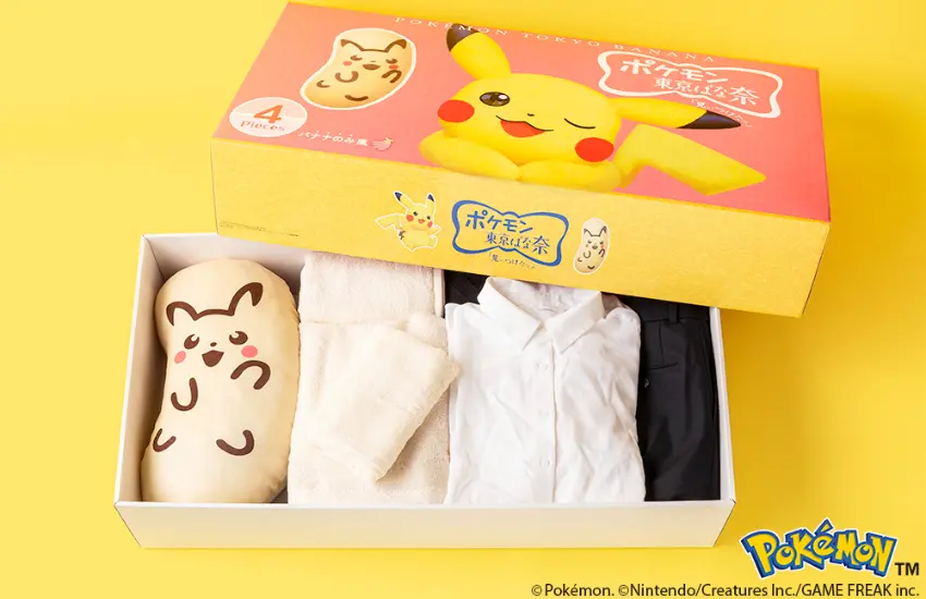 ▲東京香蕉原包裝放大約4倍的超大盒子，還可以當作實用的收納箱喔。