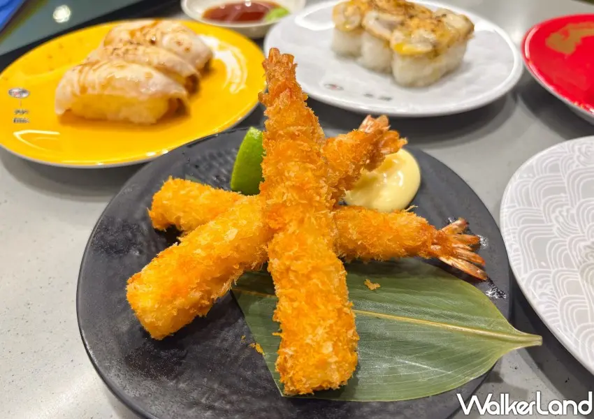 ▲一条通優惠炸蝦三隻60元開吃。