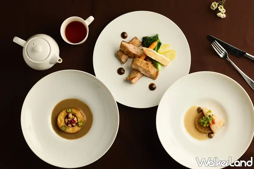 ▲松山文創園區高級餐廳推薦 In Between 推 3 款秋冬套餐呈現和牛、松阪豬與茶香甜點