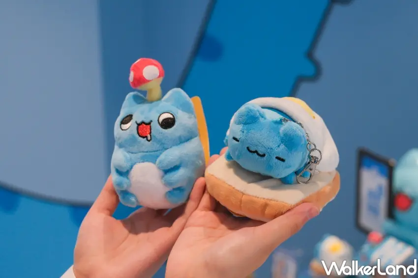 ▲咖波屋新品，咖波頭上長香菇。（攝影：張人尹）