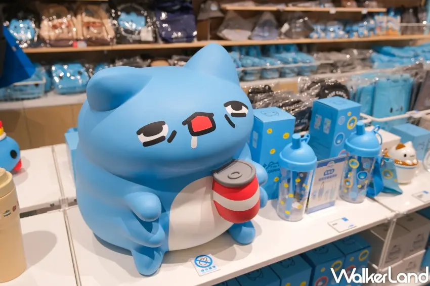 ▲咖波屋西門店滿滿可愛亮點，會心一笑。（攝影：張人尹）