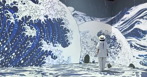 浮世繪展高雄場在駁二！高雄會動的浮世繪展沈浸式展區必拍，預售票77折開搶。