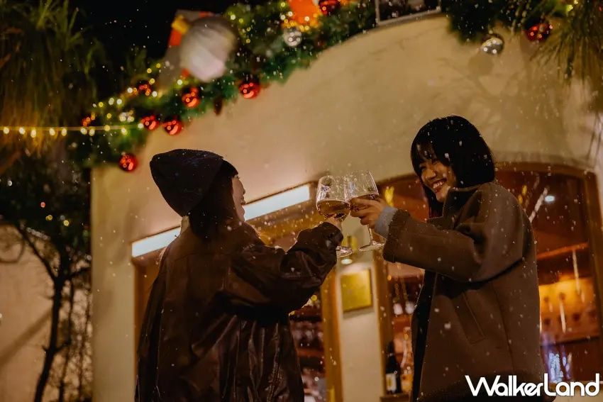 ▲PARK2「聖誕小屋聚落」打造異國感濃厚的氛圍