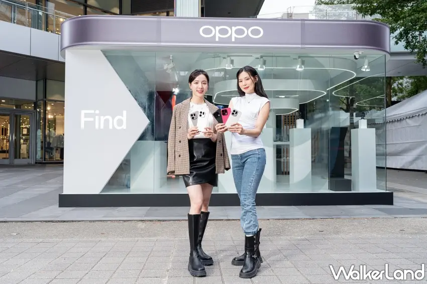 ▲OPPO 於11月22日至11月30日於信義商圈打造「OPPO Find X9 系列|哈蘇超越所見 Find Gallery」限時體驗空間