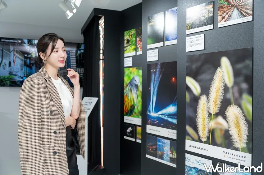 ▲OPPO 攜手四位頂尖攝影師,以 Find X9 Pro 拍攝橫跨人文、城市與自然主題的影像作品,透過 2 億畫素哈蘇長焦鏡頭的極致細節,以及哈蘇色彩調校與原色真彩鏡頭呈現的人像質感,帶領觀者沉浸式感受作品的氛圍與脈動