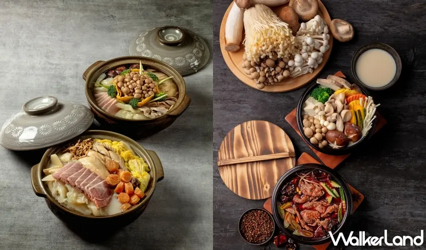 ▲國聯大飯店北馥樓即日起至明年2月14日推出花膠什錦砂鍋和砂鍋火烔土雞湯兩款冬季鍋物