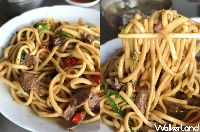 ▲牛肉炒麵也是「賴潮州牛雜湯」高人氣料理之一。（美食好芃友提供）